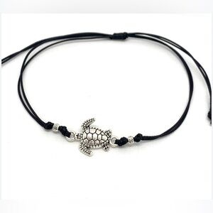 Sea Turtle Good Luck Charm Anklet Bracelet Beach Surfer NEW